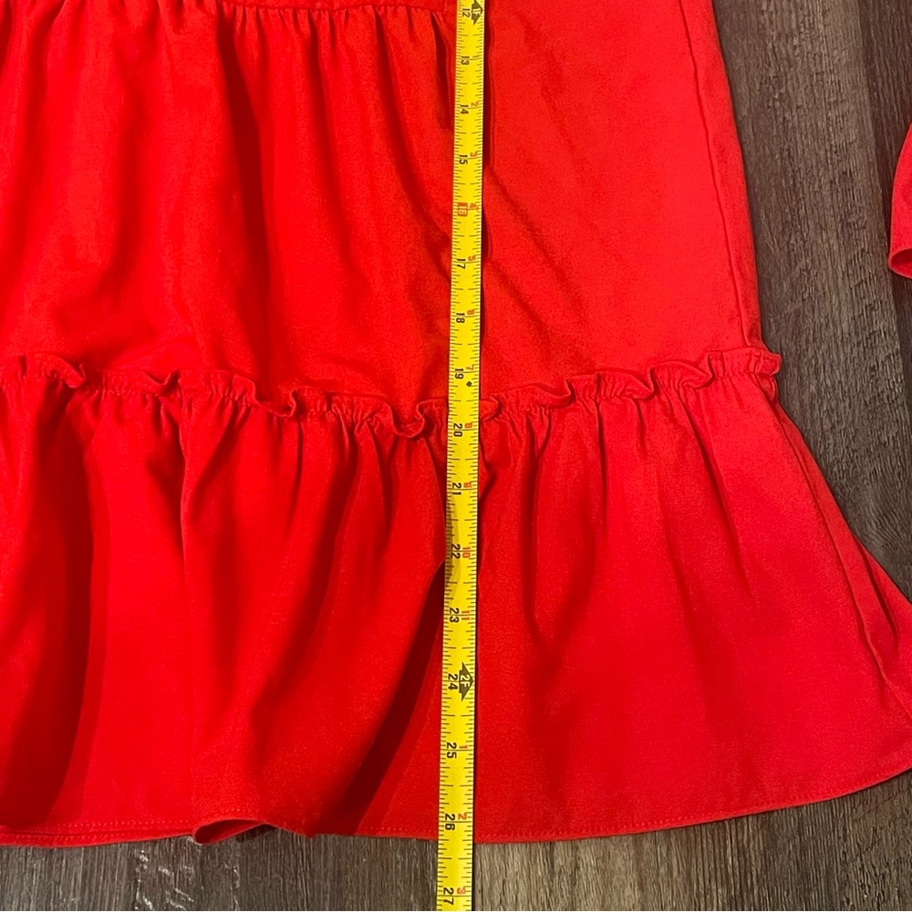 Pomander Place Red Ruffle Blouse - Picture 6 of 9